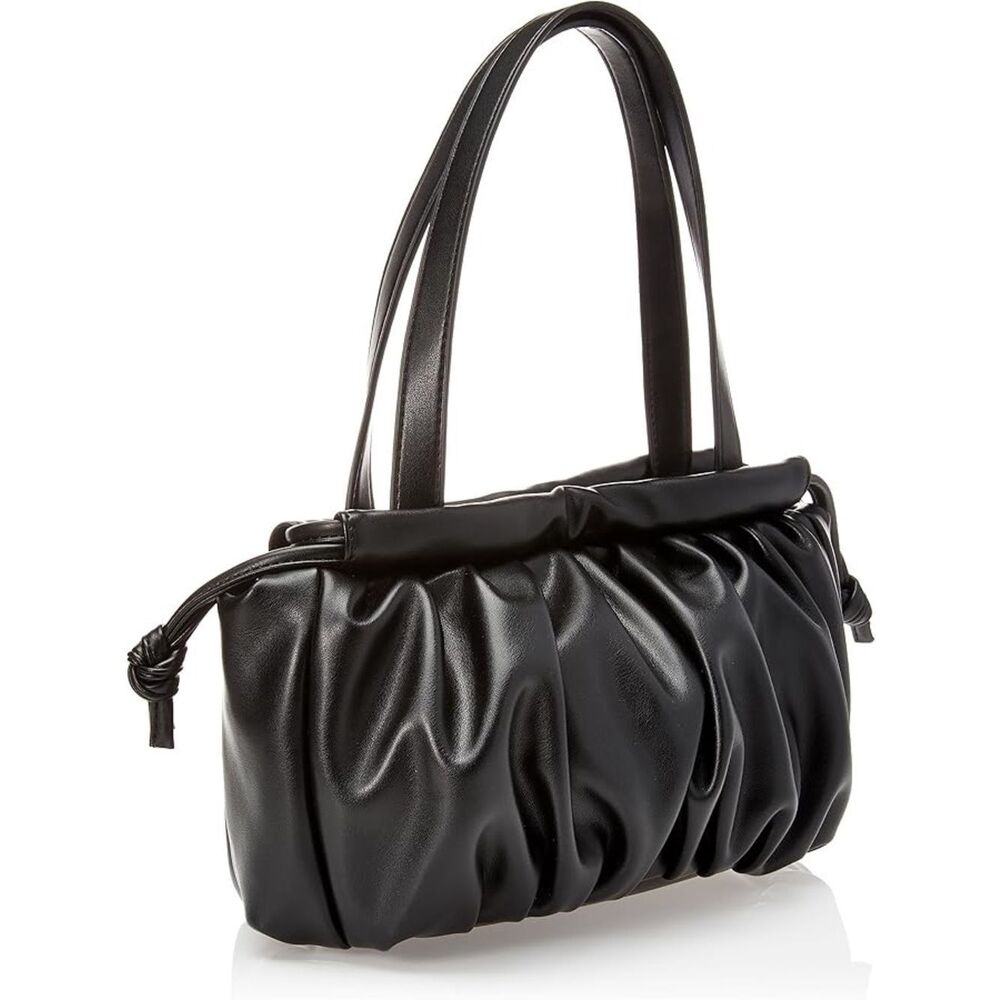 NWT The Drop womens Shanae Scrunch Bag With Drawstring Closure